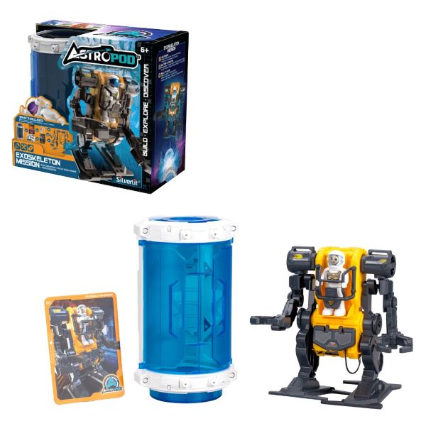 SILVERLIT Astropod Exoskeleton Mission 15cm (In box 17x16cm)…x6
